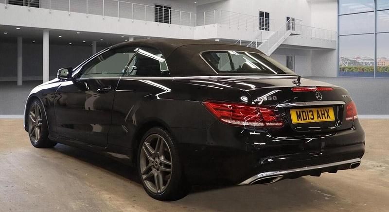 Used Mercedes E350 AMG 2013 Black Cabriolet
