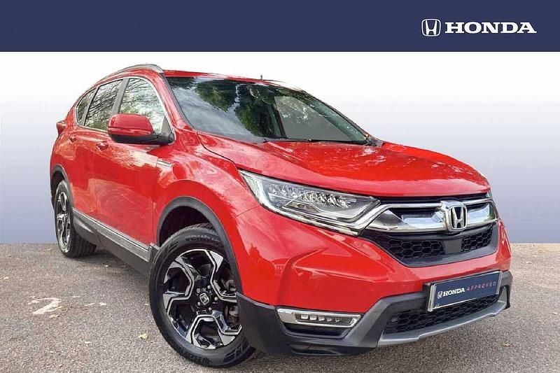 Rallye red Used 2019 Honda CR-V Hybrid SUV | £17,950 (Fair price) - Image 1/4