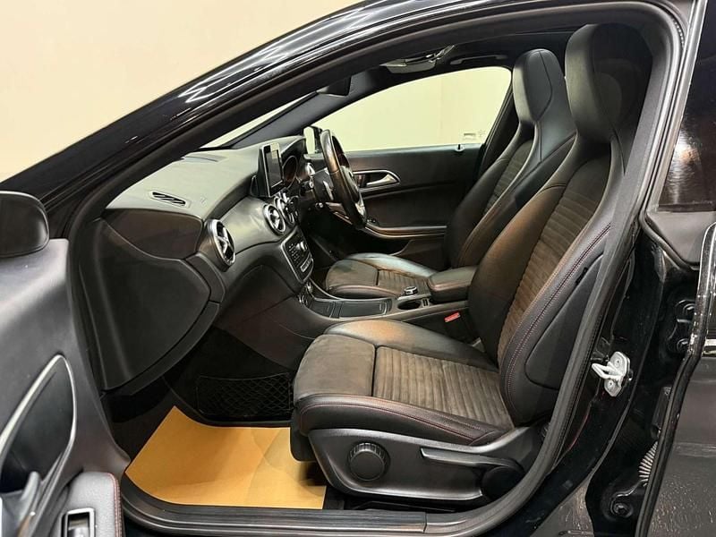 Used Mercedes CLA220 AMG line 177 HP (130 kW) 2017 Black Sedan