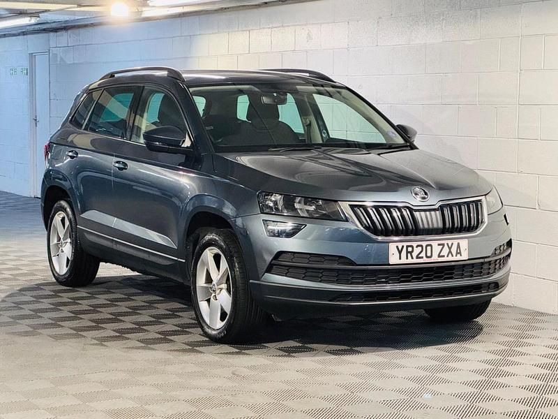 Grey Used 2020 Skoda Karoq SE SUV | £7,989 (Good price) - Image 1/4