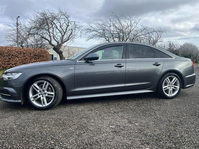 Used Audi A6 S-Line 190 HP (139 kW) 2015 Grey Sedan
