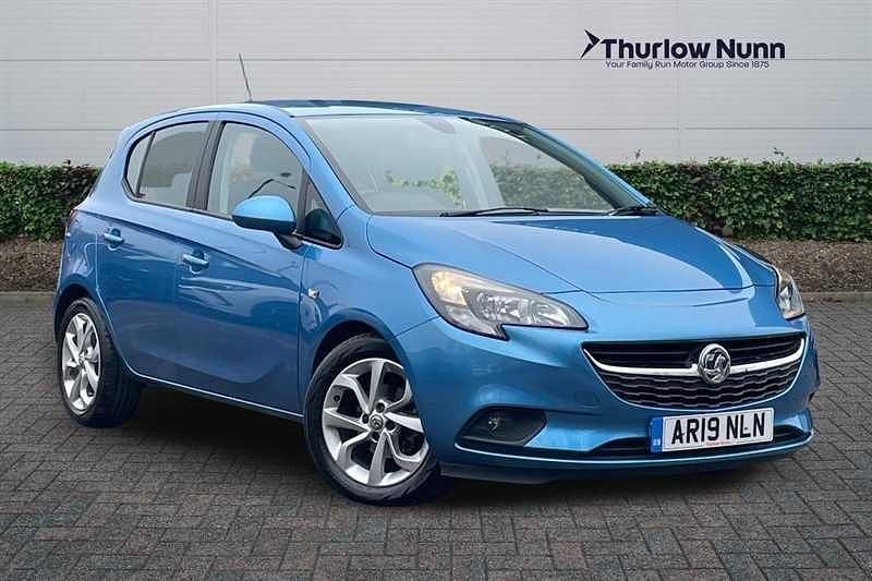 Used Vauxhall Corsa S 90 HP (66 kW) 2019 Blue Hatchback