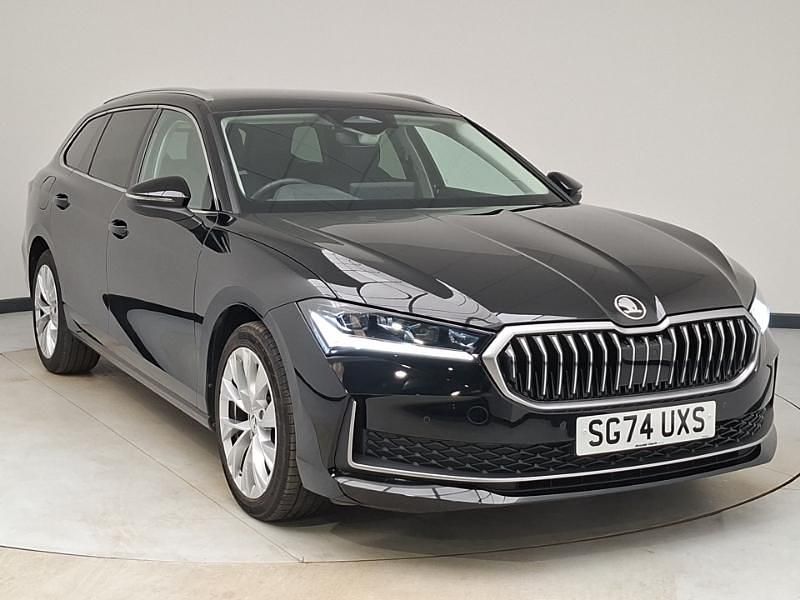 Used Skoda Superb SE L 150 HP (110 kW) 2024 Black Estate