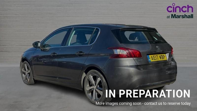 Used Peugeot 308 Allure 130 HP (95 kW) 2017 Nimbus grey