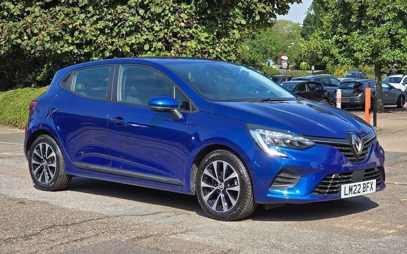 Blue Used 2021 Renault Clio V Iconic Hatchback | £12,131 (Fair price) - Image 1/4