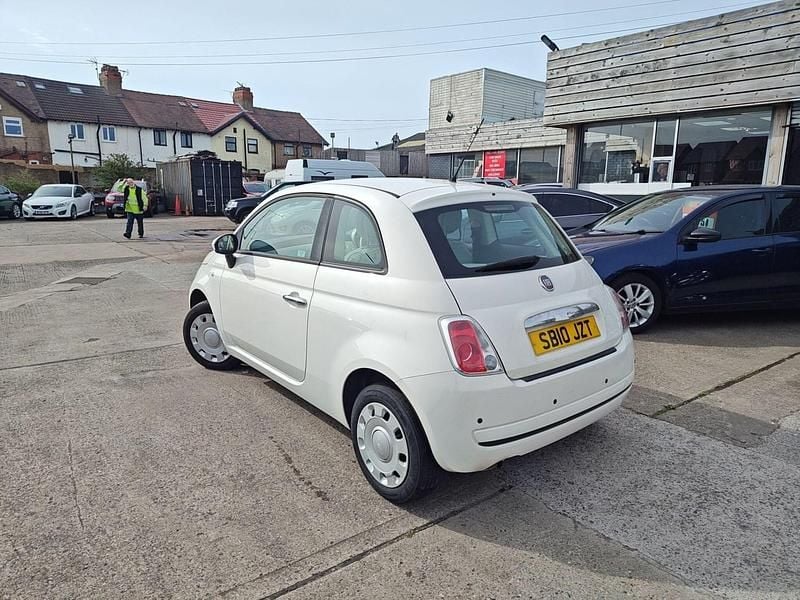 Used Fiat 500 Pop 69 HP (50 kW) 2010 White Hatchback