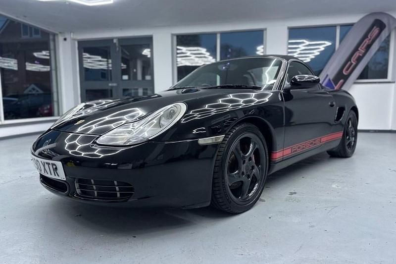 Used Porsche Boxster 250 HP (183 kW) 2001 Black Cabriolet