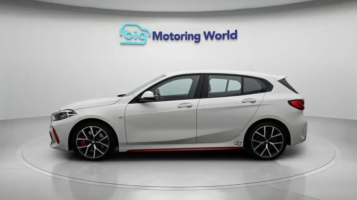 Used BMW 128 M Sport 261 HP (191 kW) 2022 White Hatchback