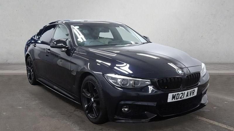 Black Used 2021 BMW 420 M Sport Coupe | £18,499 (Good price) - Image 1/4