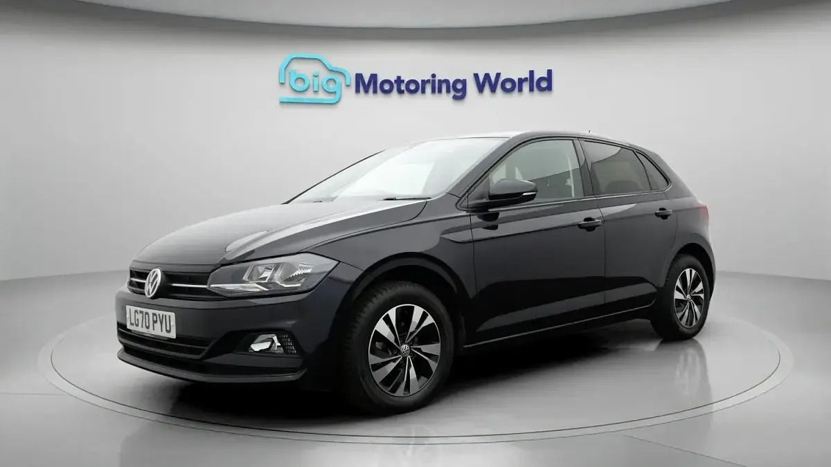 Used VW Polo Match 95 HP (69 kW) 2020 Black Hatchback