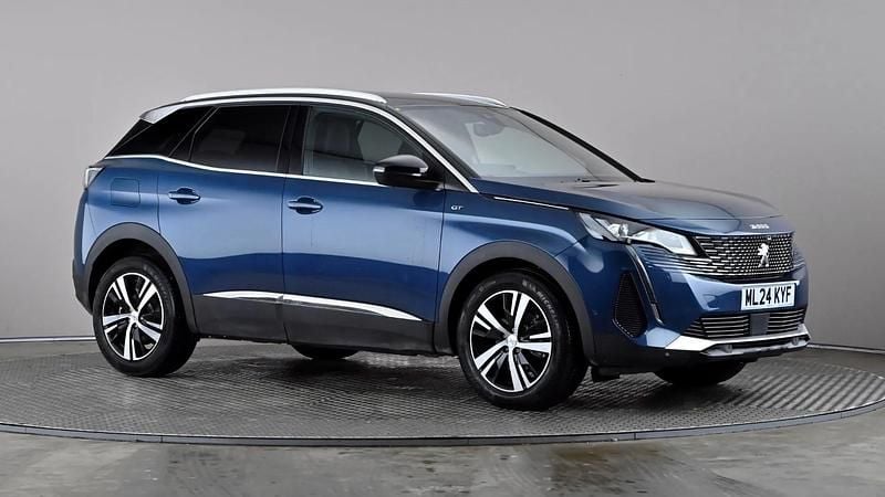 Blue Used 2024 Peugeot 3008 GT Hatchback | £22,198 (Fair price) - Image 1/4