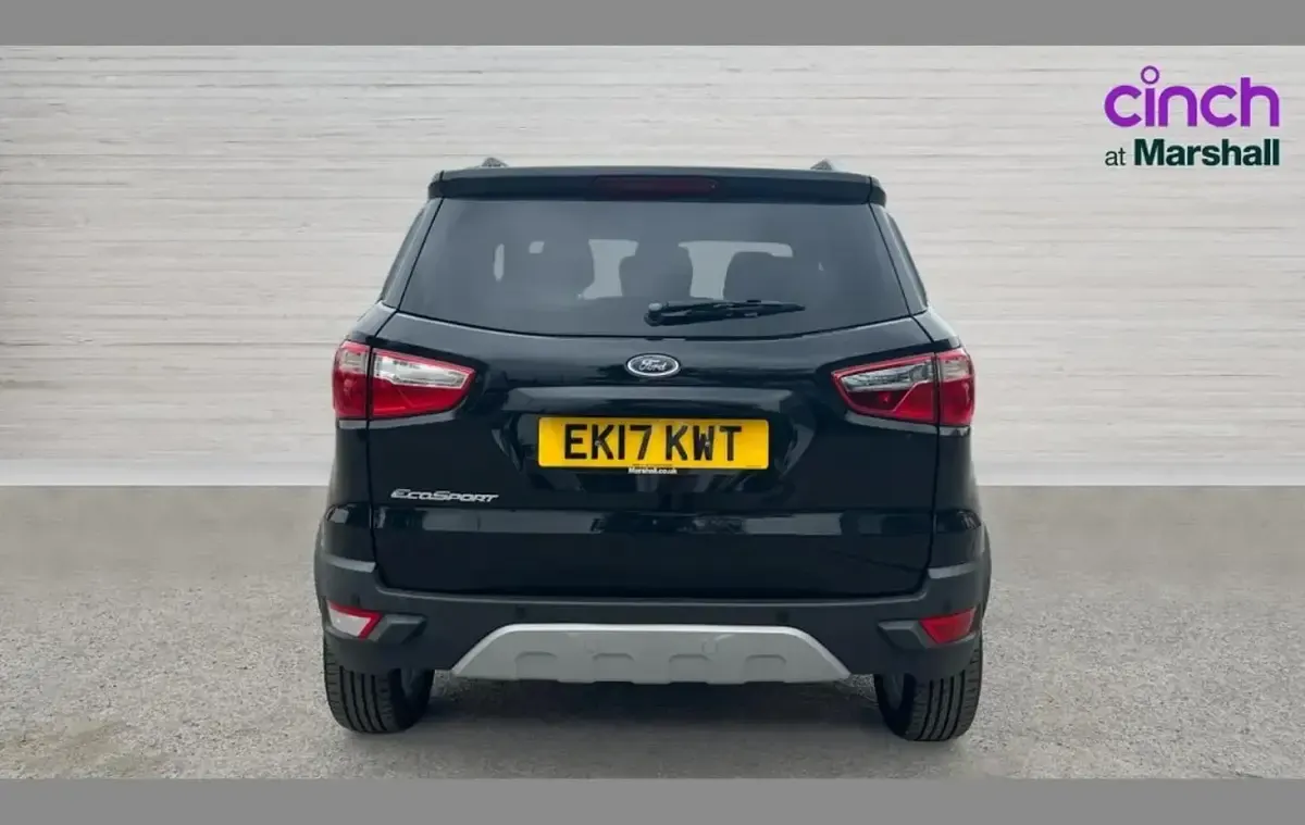 Used Ford Ecosport Titanium 112 HP (82 kW) 2017 Black SUV