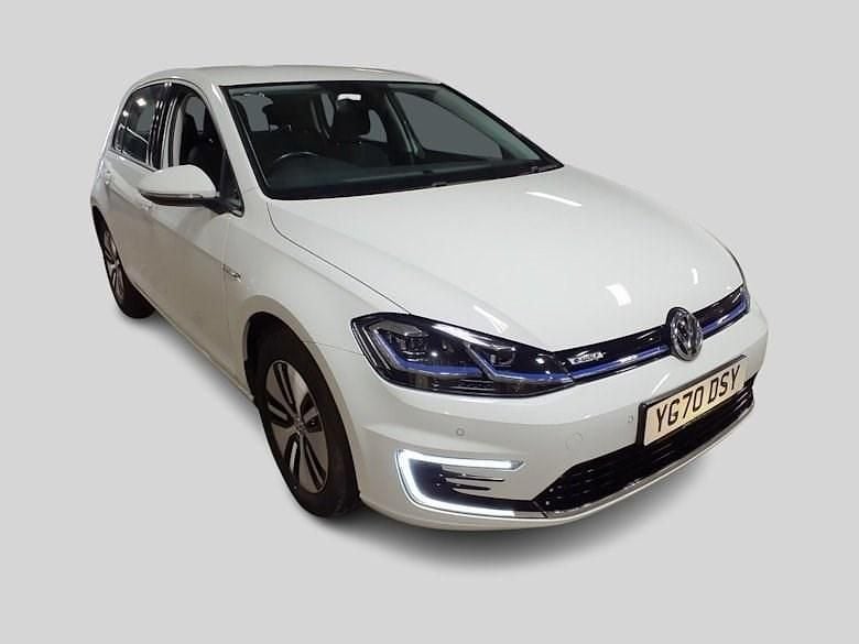 Used VW e-Golf 99 kW (135 HP) 2020 White Hatchback