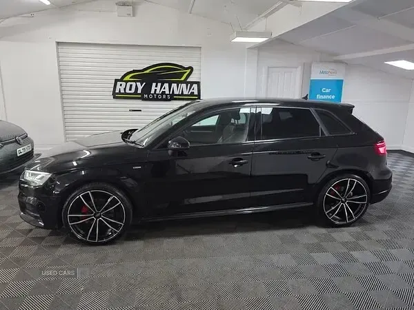 Used Audi A3 S-Line 2017 Black Hatchback