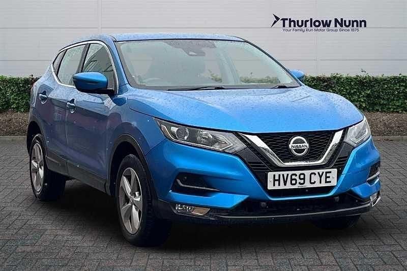 Blue Used 2019 Nissan Qashqai Acenta Premium SUV | £9,999 (Good price) - Image 1/4