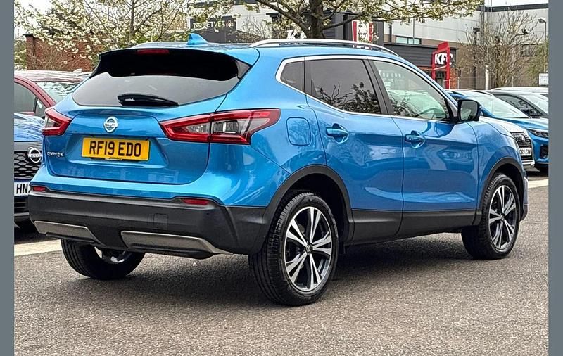Used Nissan Qashqai N-Connecta 138 HP (101 kW) 2019 Blue SUV