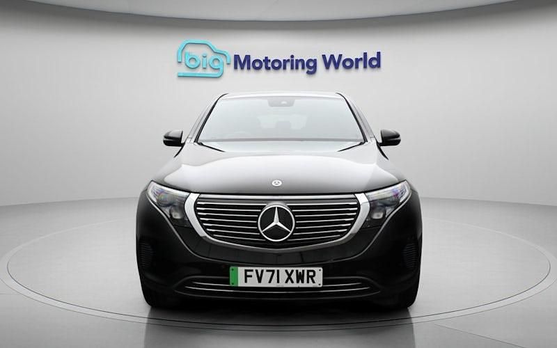 Usado Mercedes EQC400 300 kW (408 CV) 2022 Negro SUV