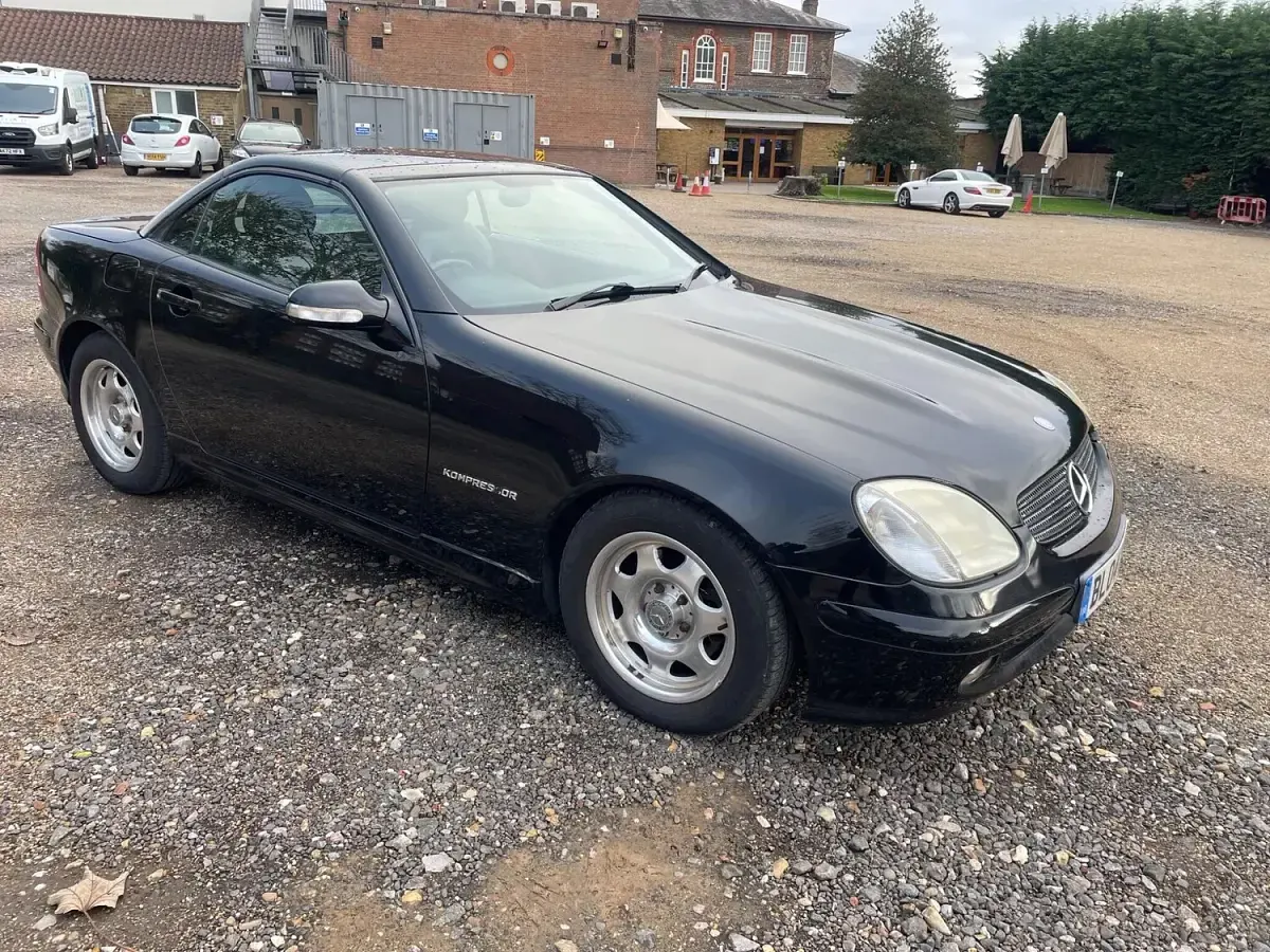 Used Mercedes SLK200 2004 Black Cabriolet