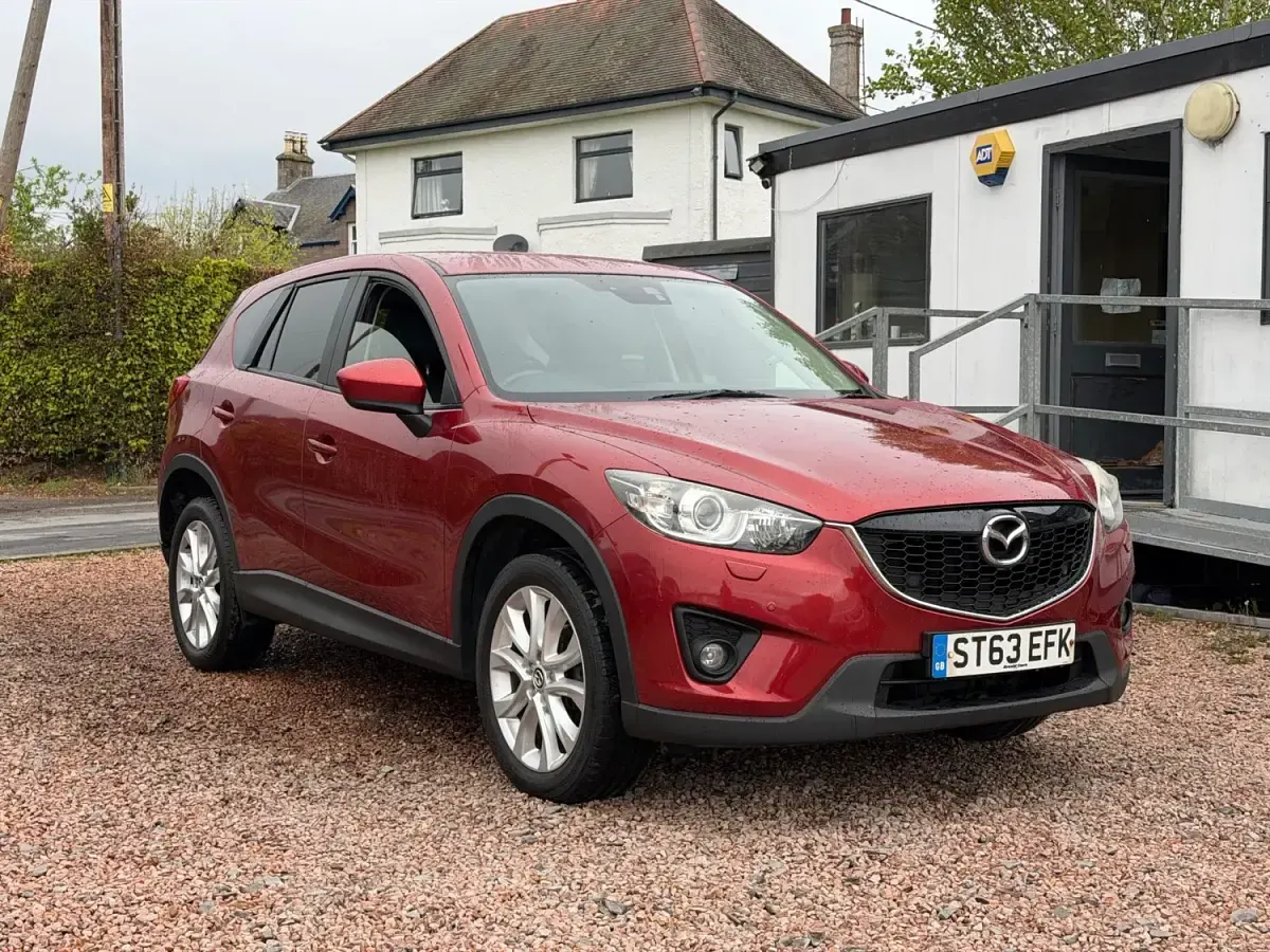Używany Mazda CX-5 Inclusive 165 KM (121 kW) 2014 Czerwony SUV