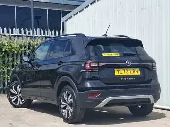 Used VW T-Cross Black Edition 110 HP (80 kW) 2024 Black SUV
