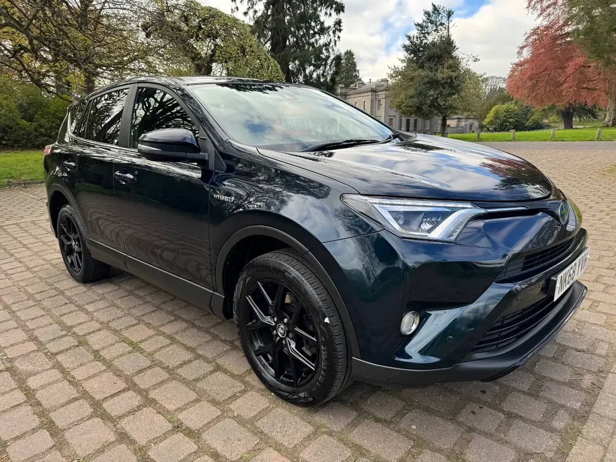 Used Toyota RAV4 2018 Blue SUV