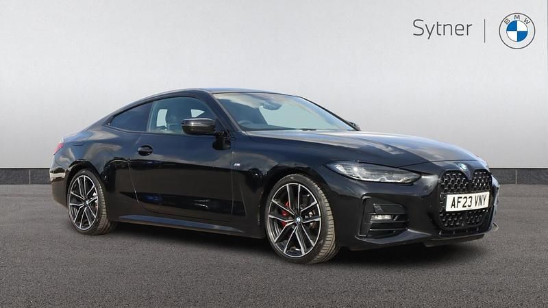 Black Used 2023 BMW 420 M Sport Coupe | £32,000 (Super price) - Image 1/4
