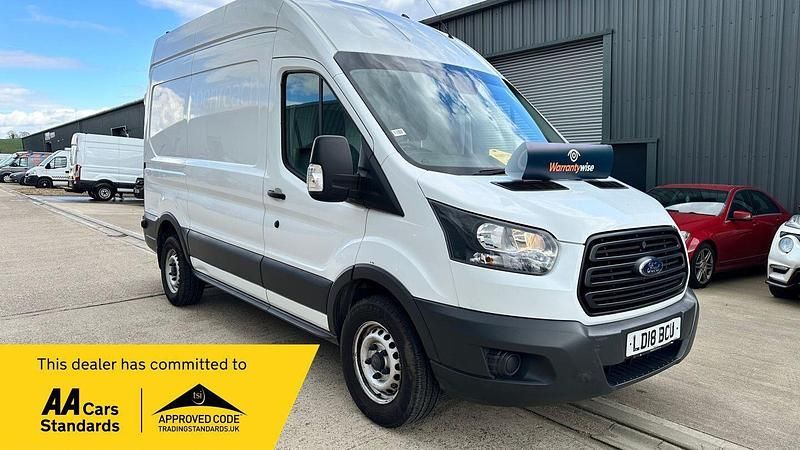 Begagnad Ford Transit 130 HK (95 kW) 2018 Vit Van