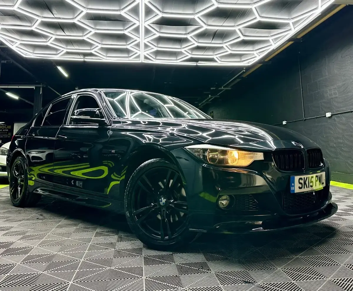 Usado BMW 320 M Sport 2015 Negro Berlina