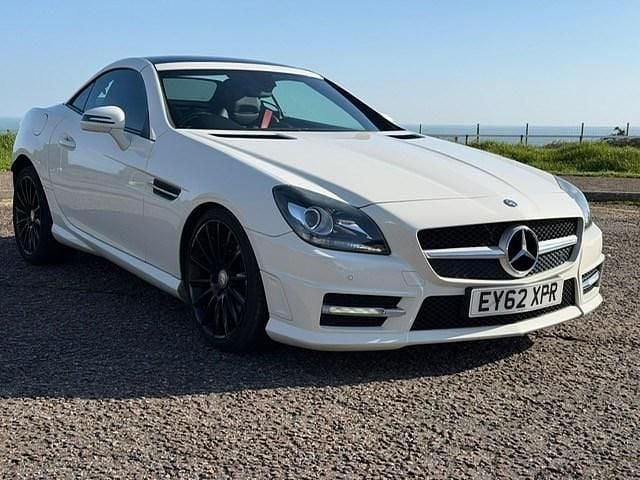 Used Mercedes SLK250 AMG 204 HP (150 kW) 2012 White Cabriolet