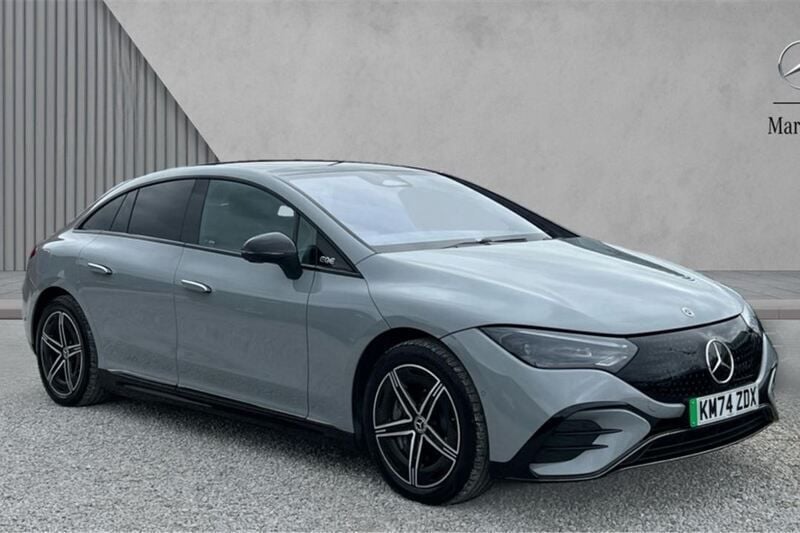 Grey Used 2024 Mercedes EQE350 AMG line Sedan | £47,722 (Fair price) - Image 1/4