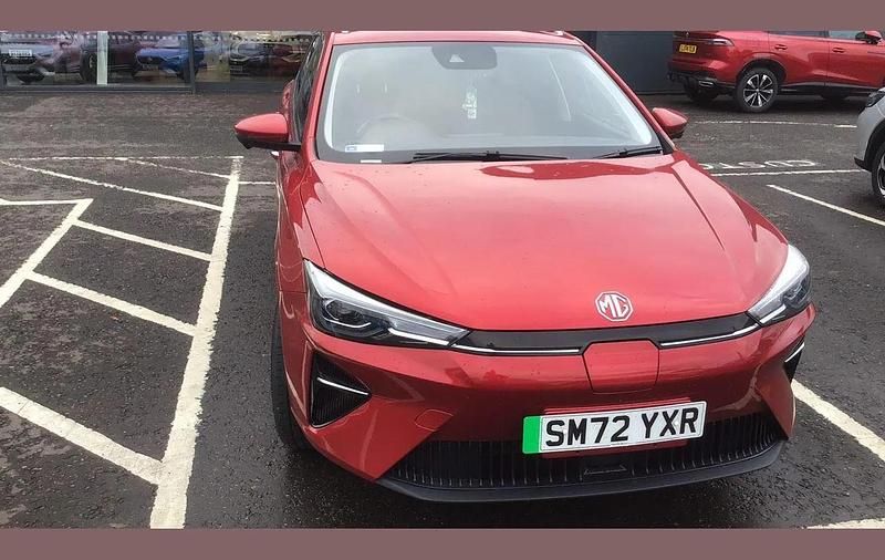 Used MG MG5 EV Trophy 114 kW (156 HP) 2023 Red Estate
