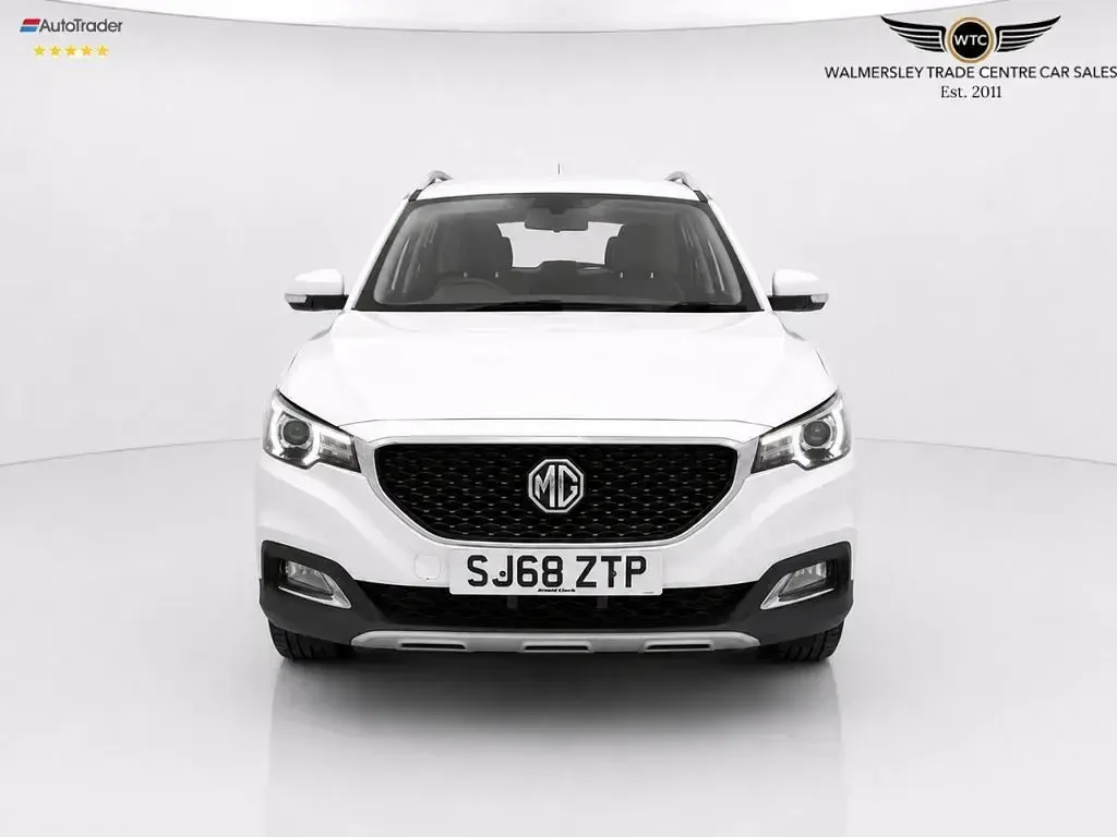 Used MG ZS Exclusive 106 HP (77 kW) 2018 White SUV