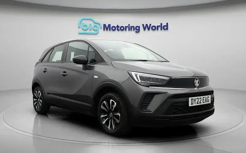 Used Vauxhall Crossland Design Edition 83 HP (61 kW) 2022 Grey SUV