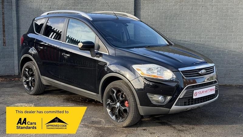 Used Ford Kuga Titanium 136 HP (100 kW) 2010 Black SUV