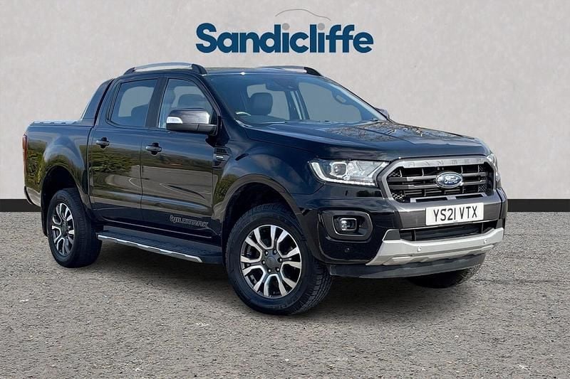 Black Used 2021 Ford Ranger Wildtrack Pickup | £18,500 (Super price) - Image 1/4