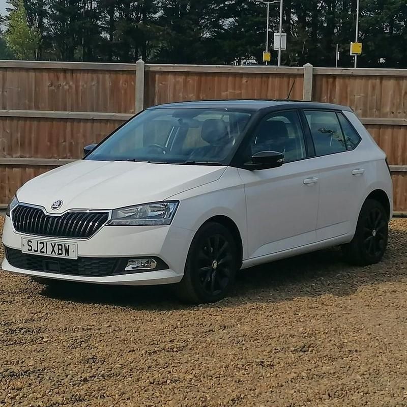 White Used 2021 Skoda Fabia Colour Edition Hatchback | £10,300 (Good price) - Image 1/4