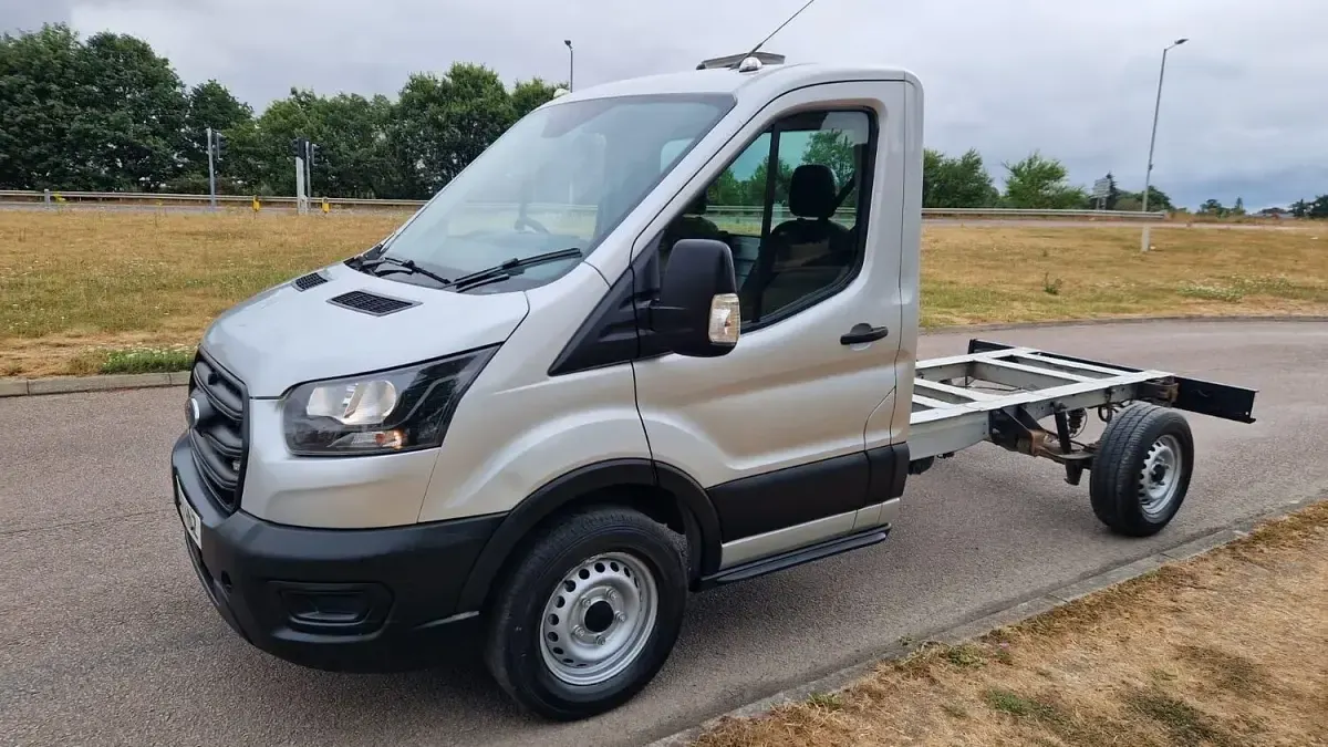 Used Ford Transit 130 HP (95 kW) 2021 Silver Van