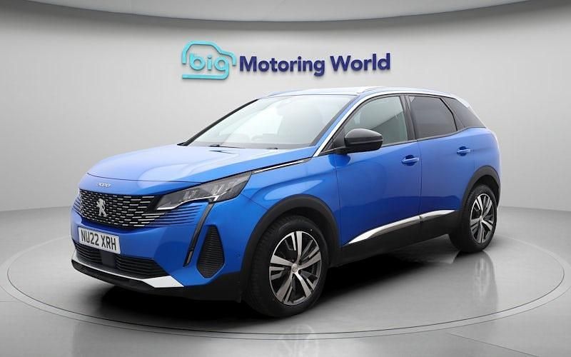 Used Peugeot 3008 Allure Premium 131 HP (96 kW) 2022 Blue SUV