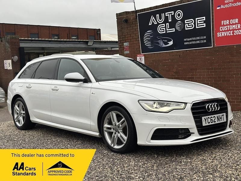 Used Audi A6 S-Line 2012 White Estate