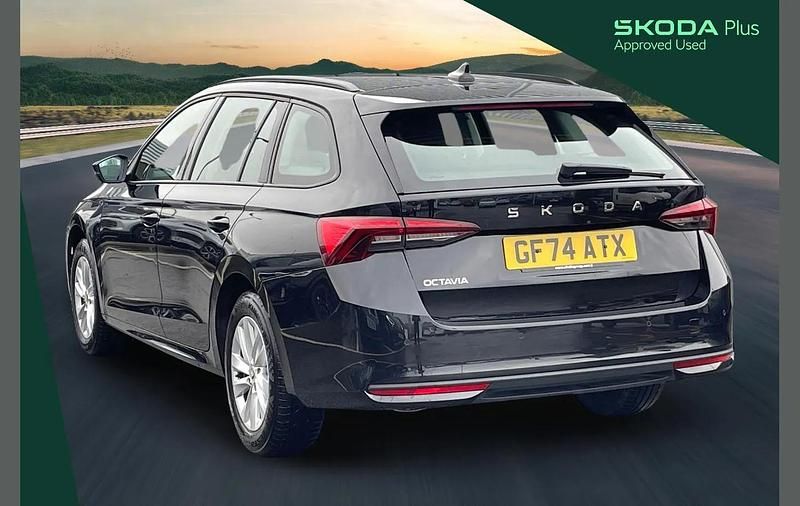 Used Skoda Octavia SE Technology 116 HP (85 kW) 2024 Black magic pearl effect Estate