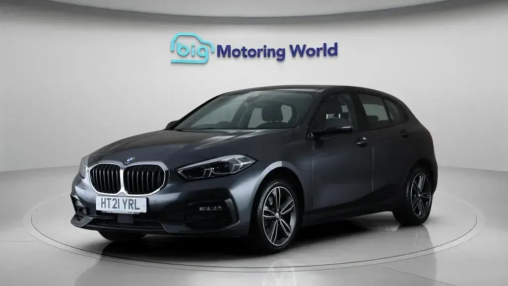 Used BMW 116 Sport Line 116 HP (85 kW) 2021 Grey Hatchback