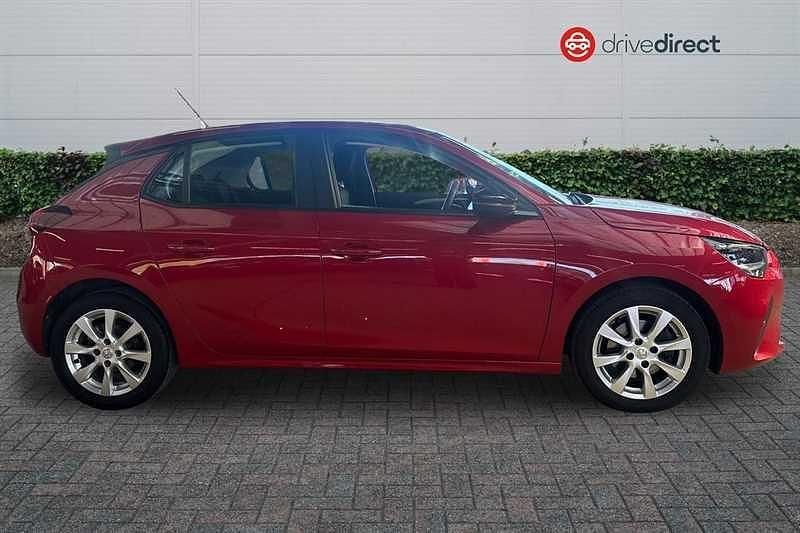 Used Vauxhall Corsa Edition 100 HP (73 kW) 2022 Red Hatchback