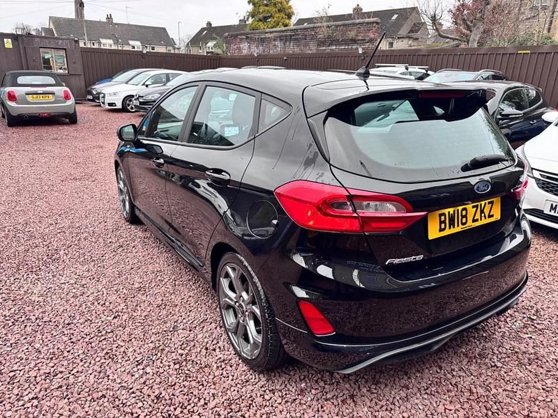 Used Ford Fiesta ST-Line 140 HP (102 kW) 2018 Black Hatchback