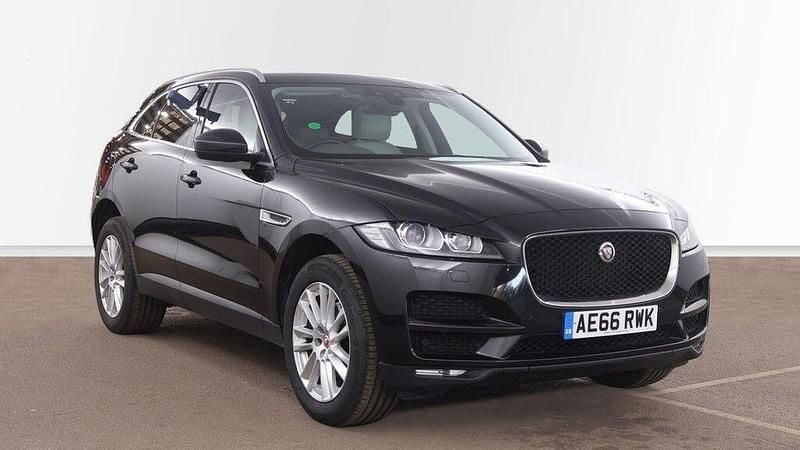 Used Jaguar F-Pace Portfolio 180 HP (132 kW) 2016 Black SUV