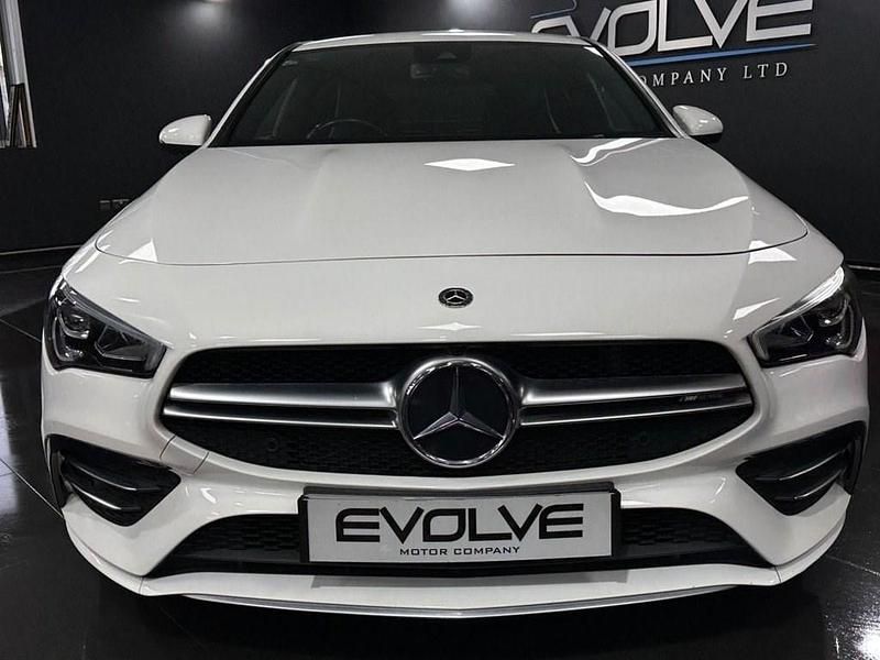 Used Mercedes CLA35 AMG 306 HP (225 kW) 2020 White Coupe