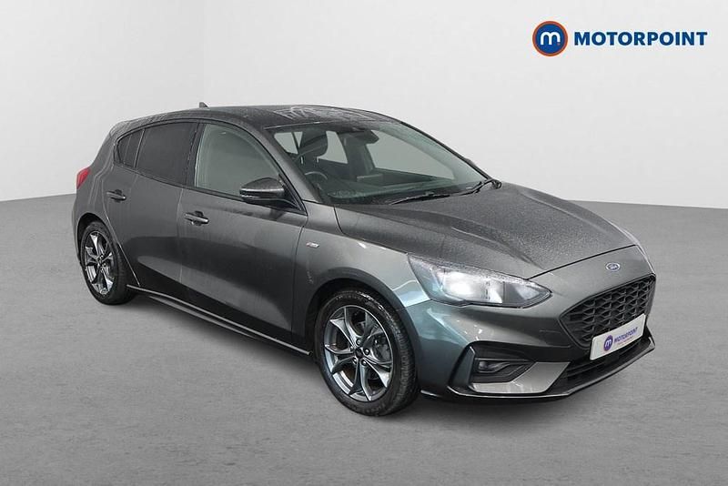 Grey Used 2019 Ford Focus ST-Line Hatchback | £12,149 (Fair price) - Image 1/4