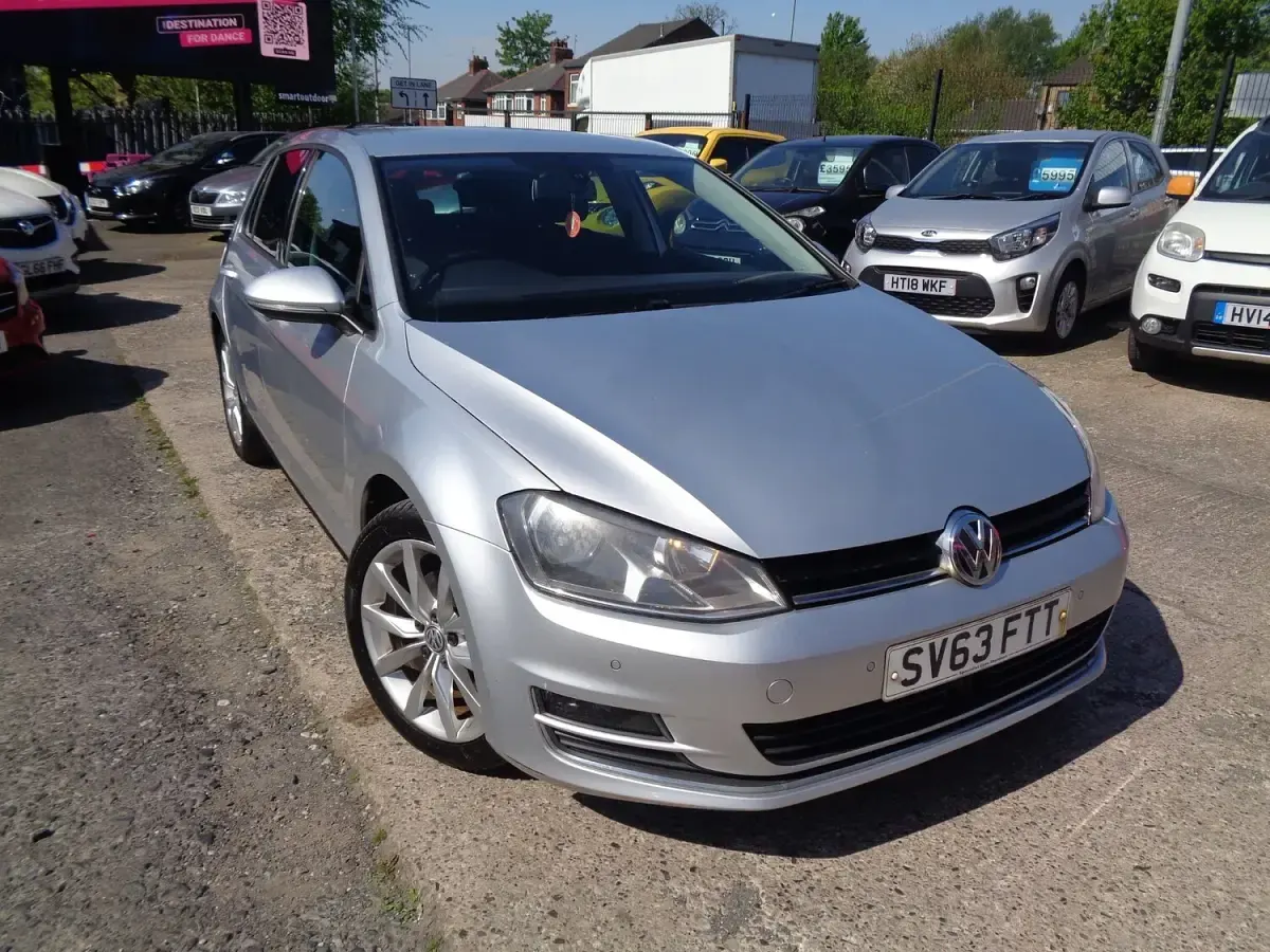 Used VW Golf VII GT 150 HP (110 kW) 2013 Silver Hatchback