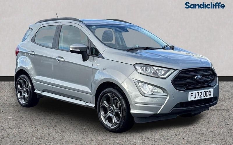 Used Ford Ecosport ST-Line 125 HP (91 kW) 2022 Silver SUV