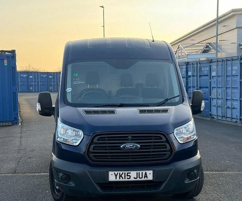 Used Ford Transit 125 HP (91 kW) 2015 Blue Van