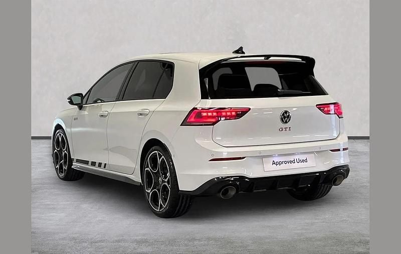 New VW Golf VIII GTI Clubsport 300 HP (220 kW) 2026 White Hatchback